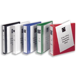 Presentation Ring Binder 25mm Red [Pack 5]